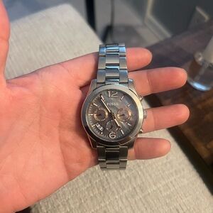 Fossil Gray Chronograph Watch